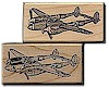 P-38 Rubber Stamps