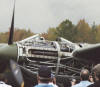 The nacelle opened for inspection.  No oil leaks.  Whew!